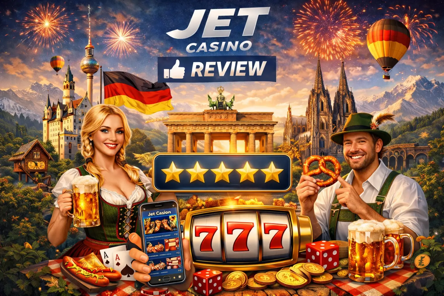 Jet Casino Reels